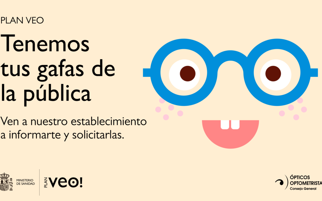 Accede con Federópticos Caren a las ayudas del Plan VEO en Guadalajara para gafas y lentillas para tus hijos e hijas