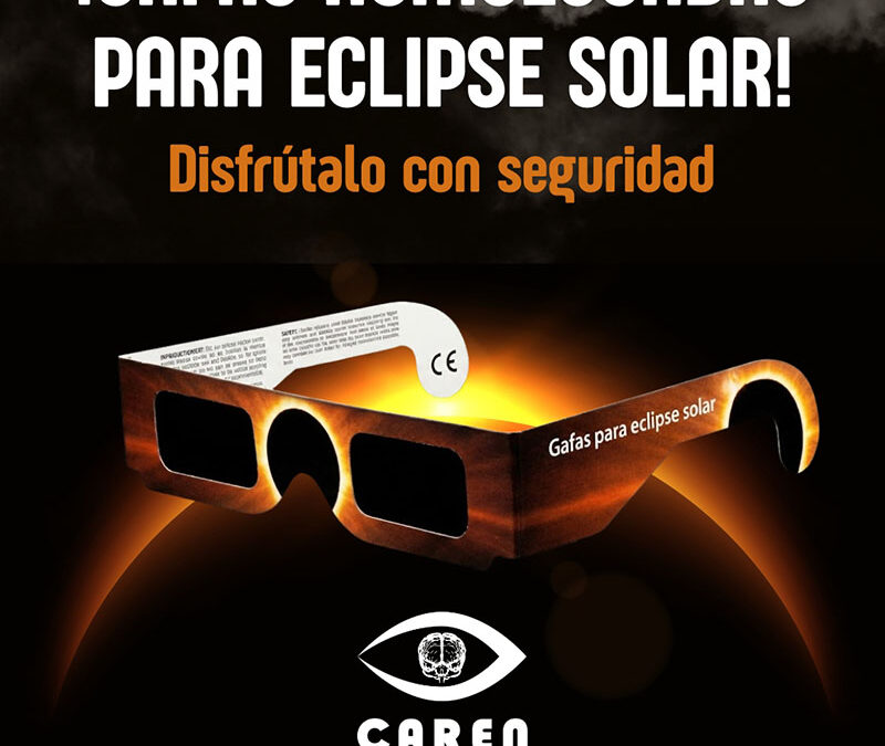Eclipse de agosto en Guadalajara: prepárate con tus gafas homologadas para eclipse en Federópticos Caren
